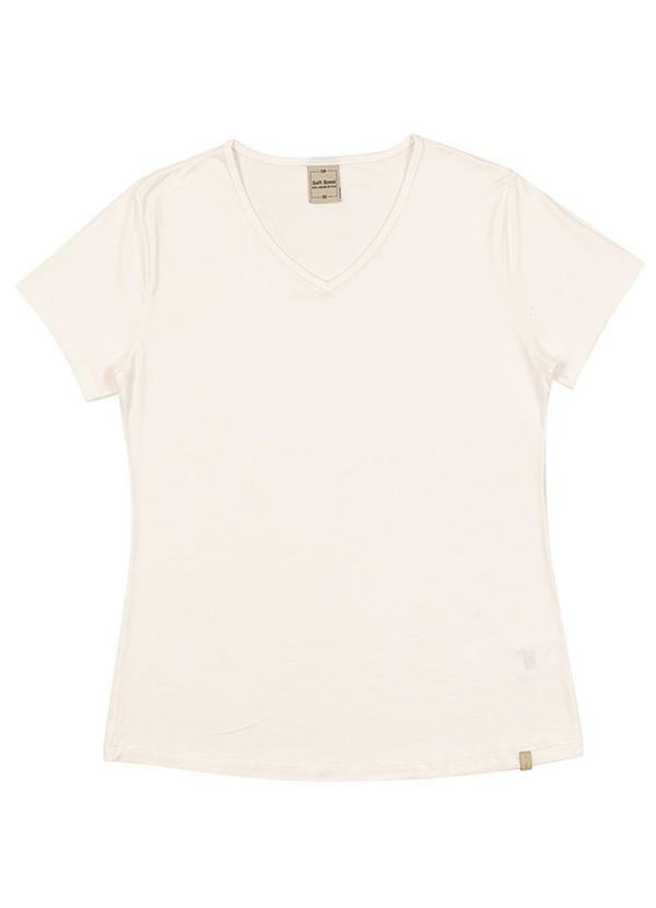 Soft Bonni - Blusa Basica Adulto Feminino Branco