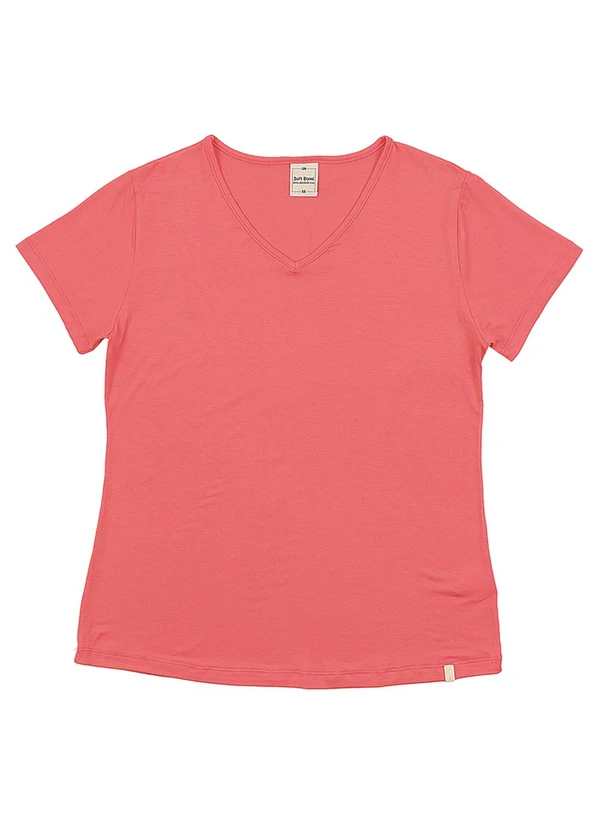 Soft Bonni - Blusa Basica Adulto Feminino Laranja