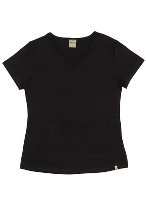 Soft Bonni - Blusa Basica  Adulto Feminino Preto - SOFT BONNI