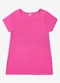 Rovitex - Blusa Básica Alongada Feminina Rosa - variação: Rosa