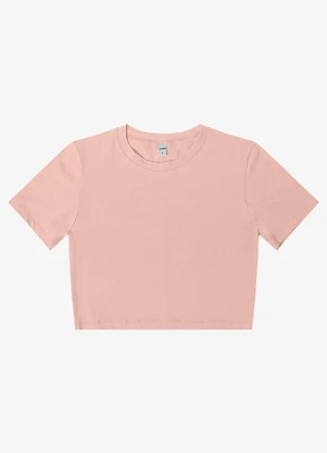 Rovitex - Blusa Básica Feminina Cotton Leve Rosa - ROVITEX