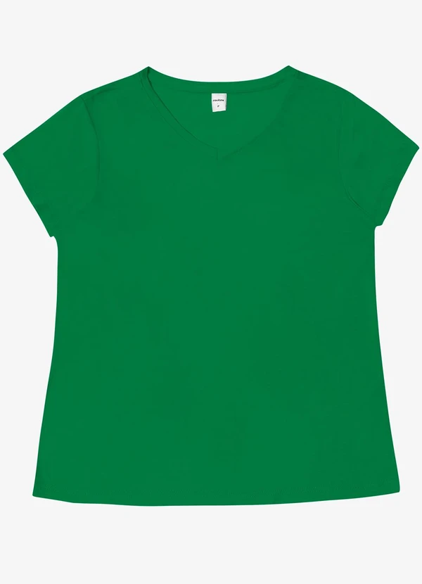 Rovitex - Blusa Básica Feminina Viscotorcion Verde 5