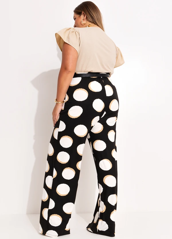 Quintess - Blusa Bege em Malha de Algodão 14