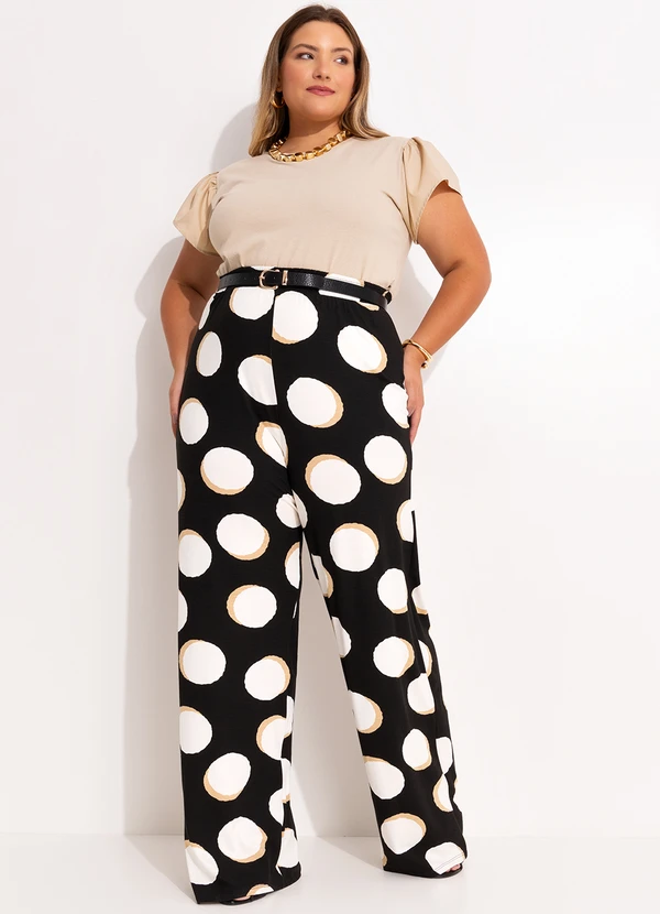 Quintess - Blusa Bege em Malha de Algodão 15