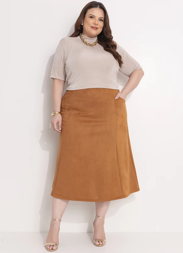 Quintess - Blusa Bege em Malha 10