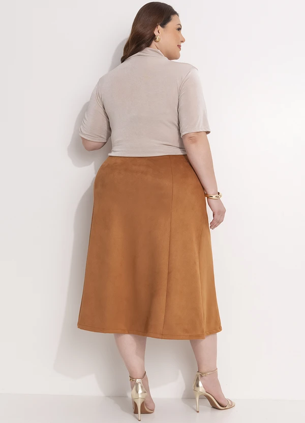 Quintess - Blusa Bege em Malha