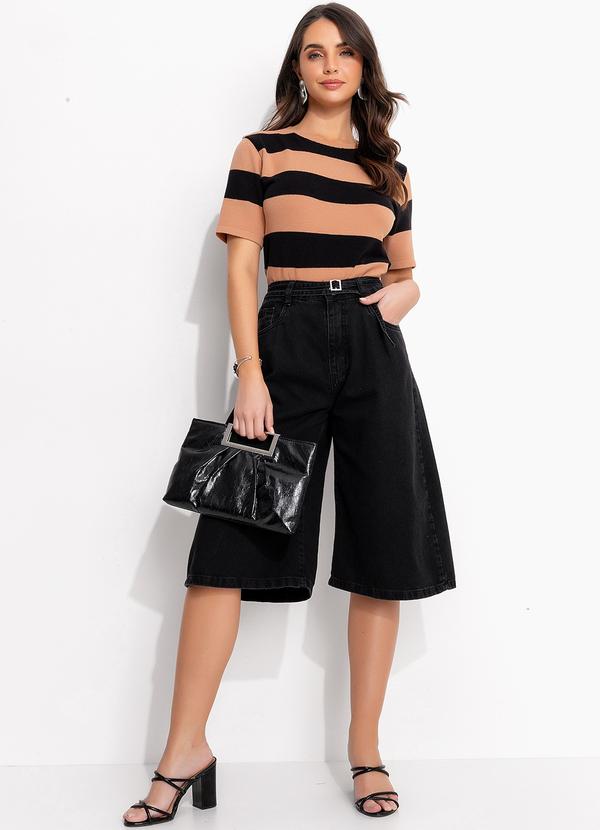 Quintess - Blusa Bege em Tricô 3