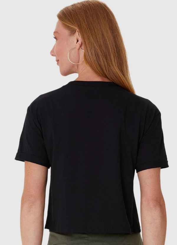 Malwee - Blusa Box em Malha Preto 2