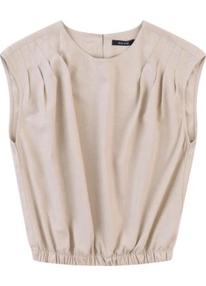 Malwee - Blusa Box Franzida Atupe - MALWEE