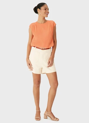 Malwee - Blusa Box Franzida Laranja - MALWEE