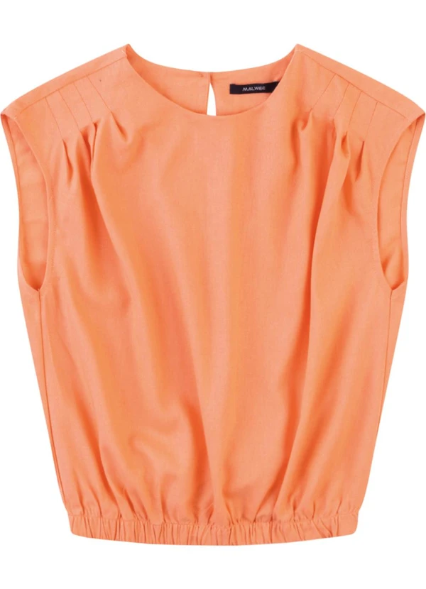 Malwee - Blusa Box Franzida Laranja 3