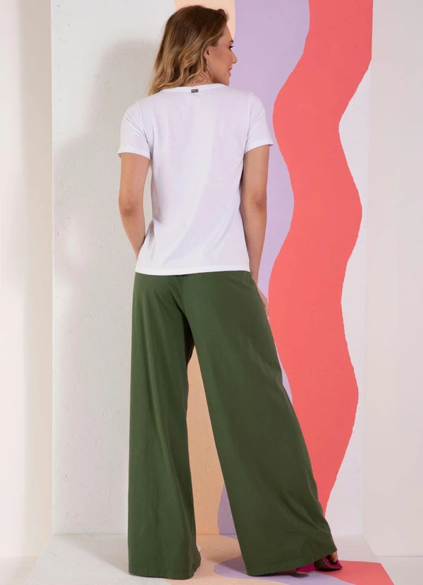 Quintess - Blusa Branca com Bordados em Ramos 9