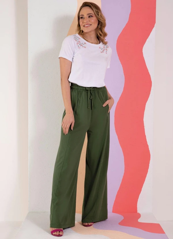 Quintess - Blusa Branca com Bordados em Ramos 10