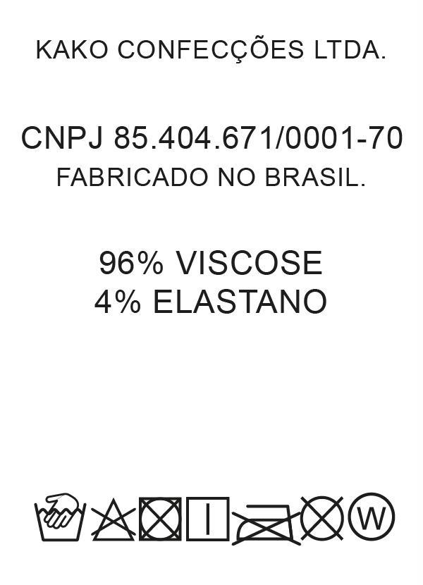 Outlet - Blusa Branca com Estampa com Brilho 1 7