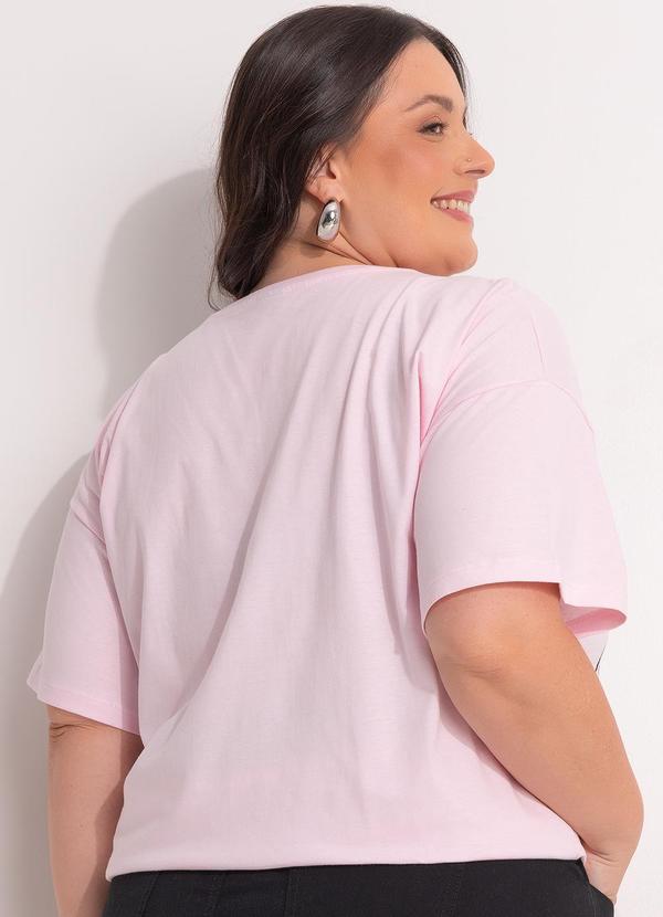 Blusa Branca de Neve Rosa 2