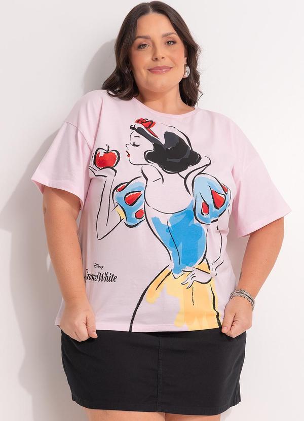 Blusa Branca de Neve Rosa 4