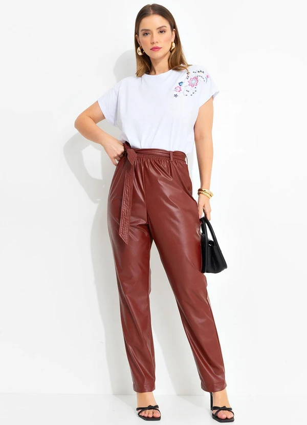 Quintess - Blusa Branca em Malha de Algodão 6