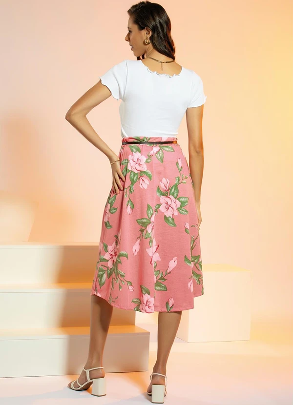 Rosalie - Blusa BrancaManga Curta e Frufru 4