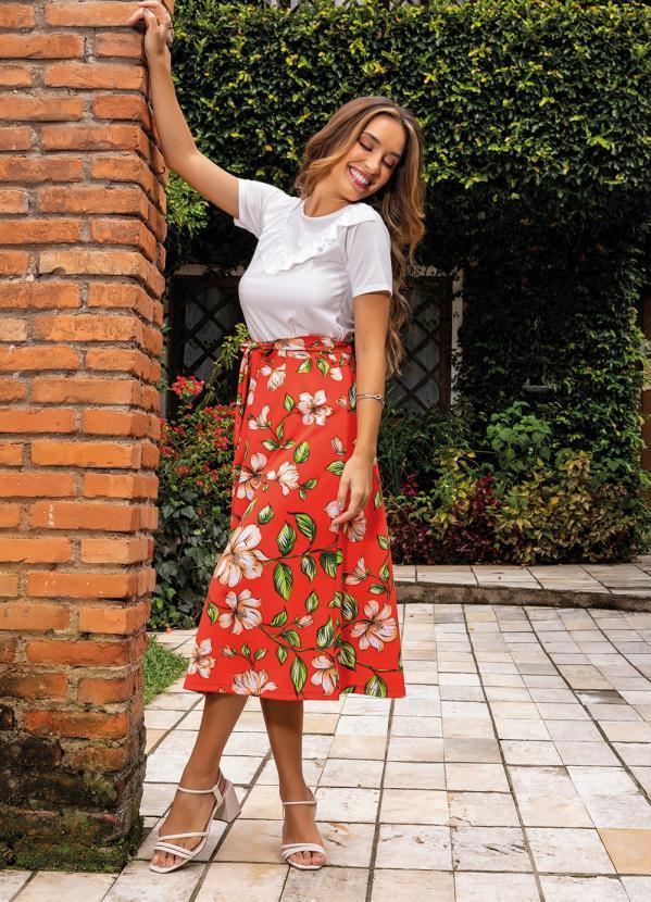 Queima Estoque - Blusa Branca Off White Moda Evangélica 5