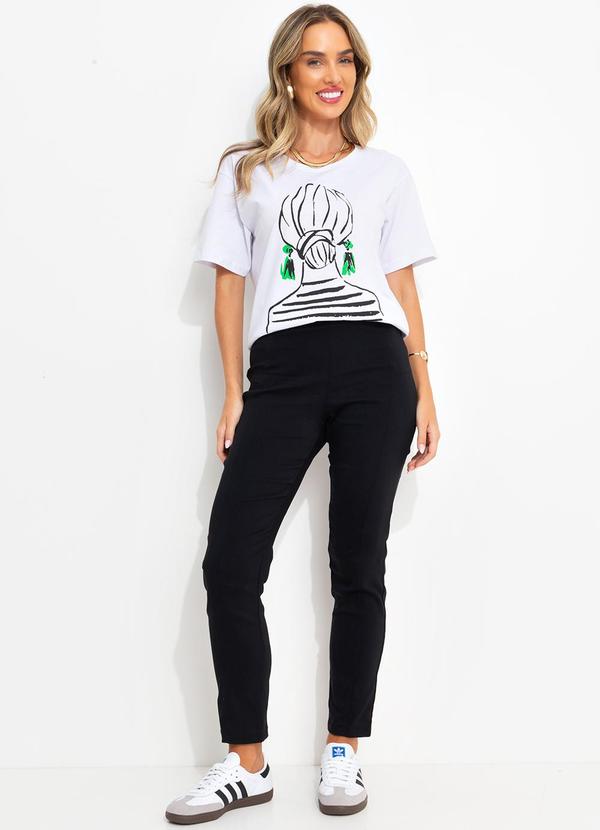 Bimini - Blusa Branco em Malha de Algodão 3