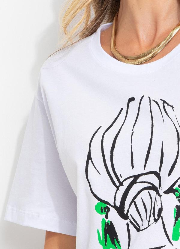 Bimini - Blusa Branco em Malha de Algodão 6