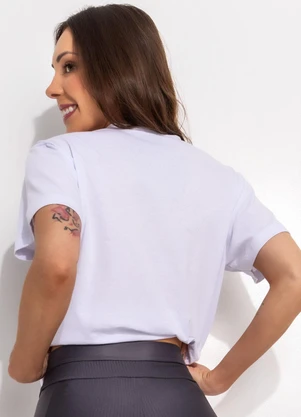 Bimini - Blusa Branco em Malha de Algodão - BIMINI