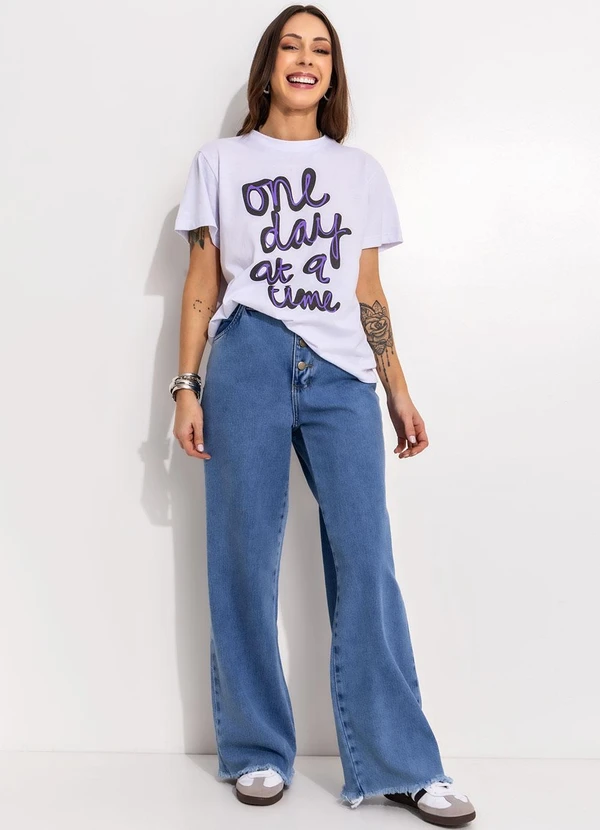 Bimini - Blusa Branco em Malha de Algodão 7