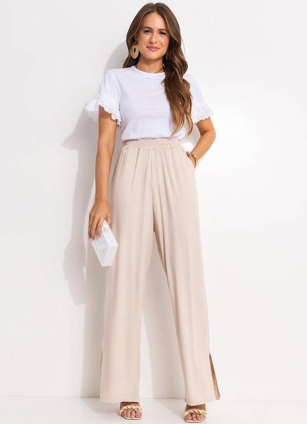 Quintess - Blusa Branco em Malha de Algodão 3