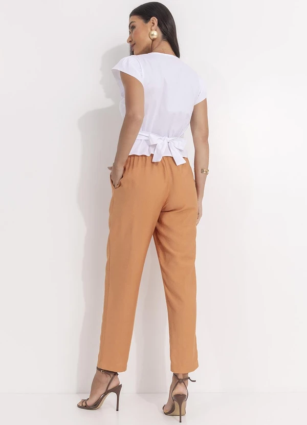 - Blusa Branco em Tecido de Tricoline 5