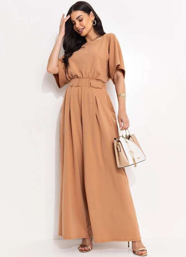 Quintess - Blusa Camel em Cotton 7