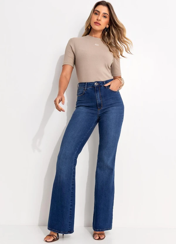 Colcci - Blusa Canelada Bege 3