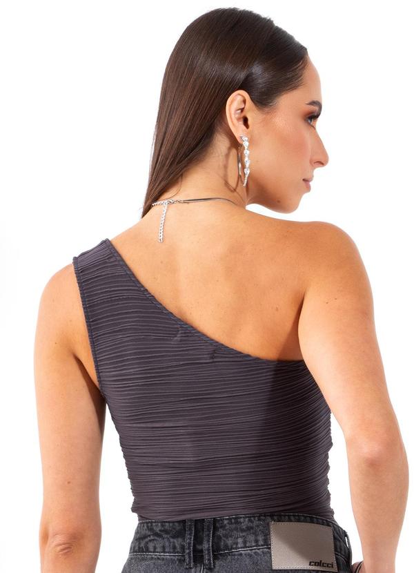 Colcci - Blusa Canelada Cinza 2