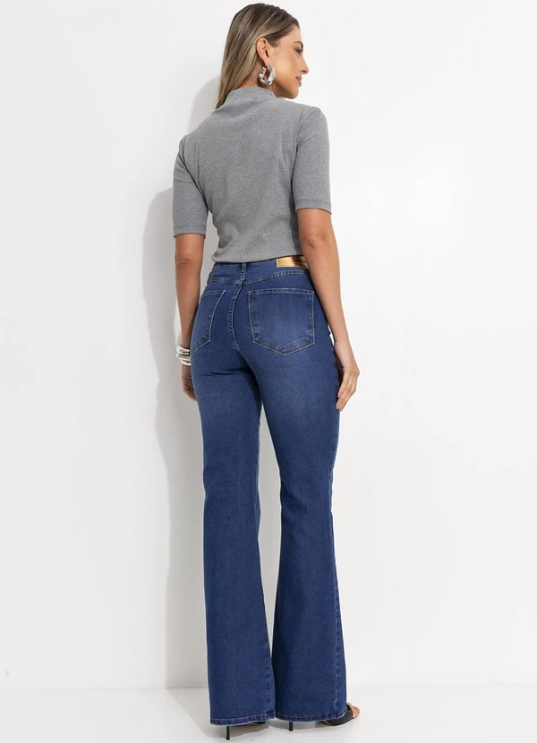 Colcci Jeans - Blusa Canelada Cinza 4