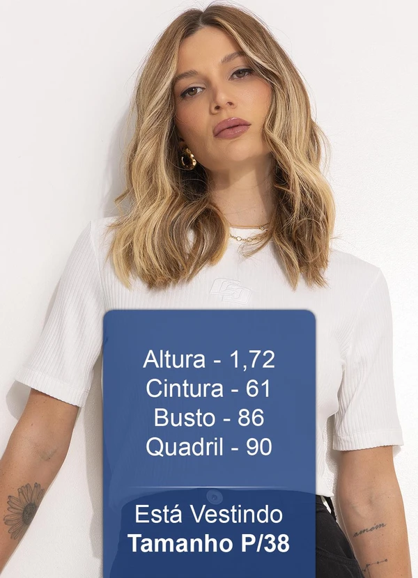 Colcci - Blusa Canelada Off White 5