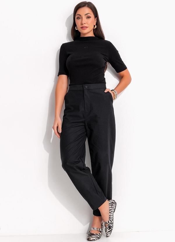 Colcci Jeans - Blusa Canelada Preto 3