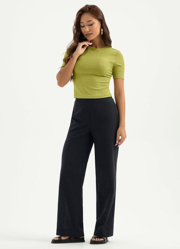 Cativa - Blusa Canelada Verde 3