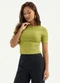 Cativa - Blusa Canelada Lilás - variação: Verde