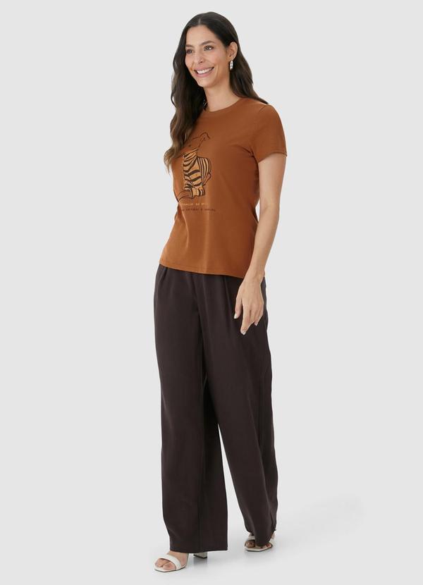 Malwee - Blusa Caramelo do Brasil Marrom 4