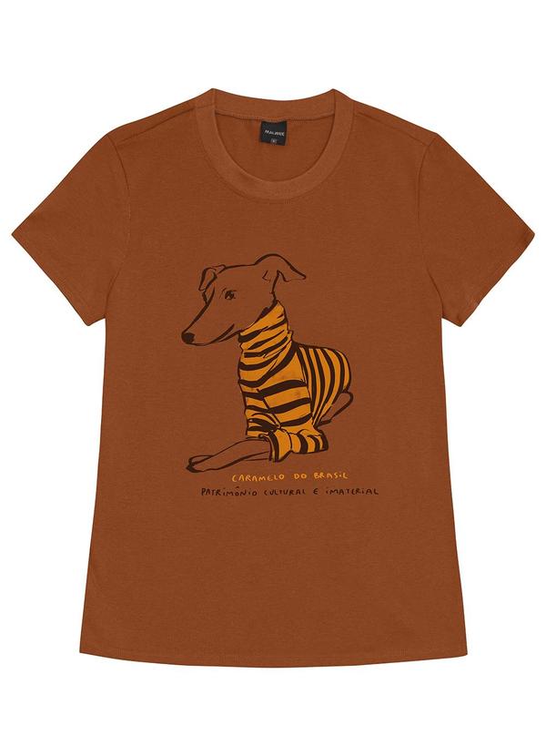 Malwee - Blusa Caramelo do Brasil Marrom 5