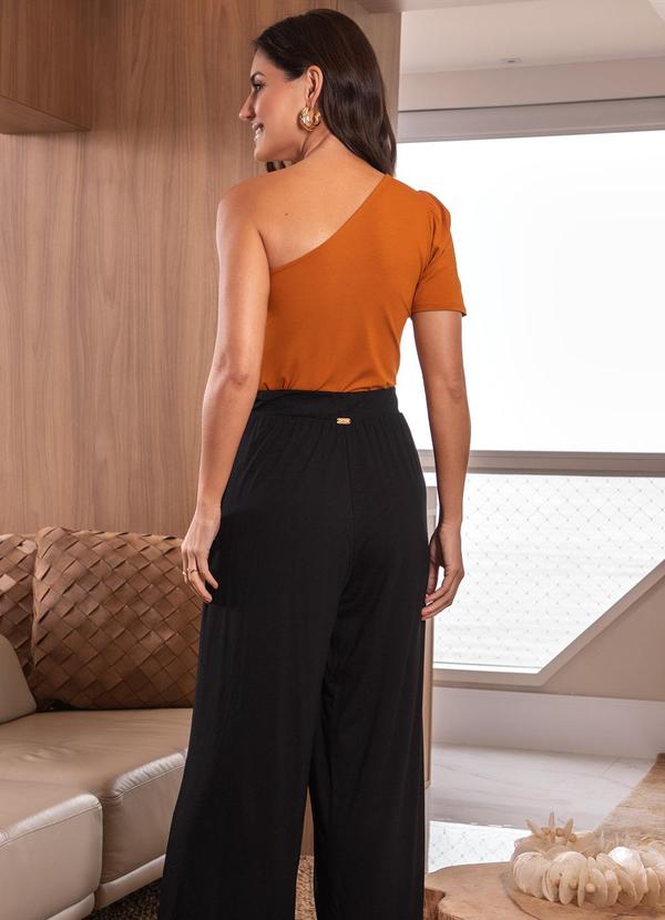 Quintess - Blusa Caramelo em Malha de Viscose 4