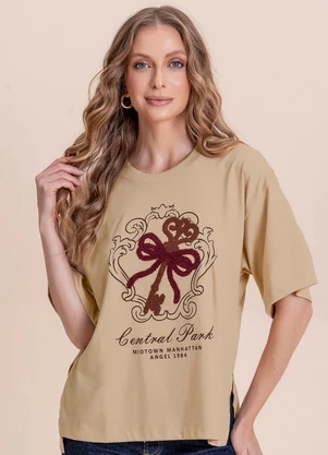 Angel - Blusa Chave Bege - ANGEL