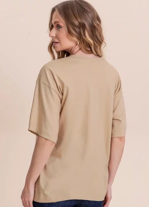 Angel - Blusa Chave Bege - ANGEL