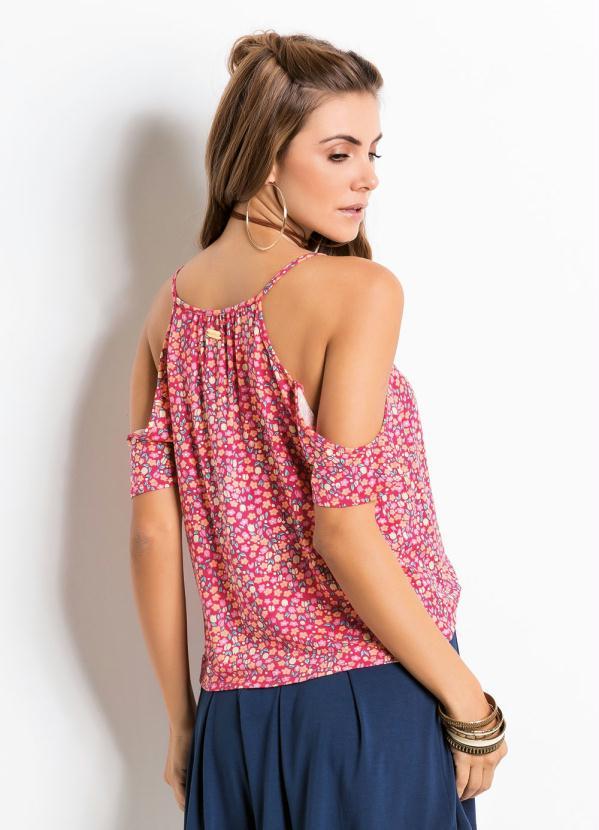 Quintess - Blusa Ciganinha Floral Liberty Quintess 2