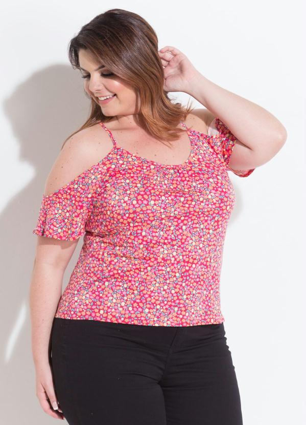 Quintess - Blusa Ciganinha Floral Liberty Quintess 6