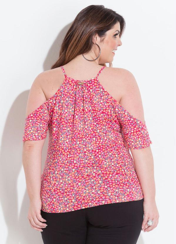 Quintess - Blusa Ciganinha Floral Liberty Quintess 7