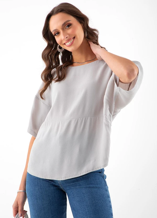 Colcci - Blusa Cinza