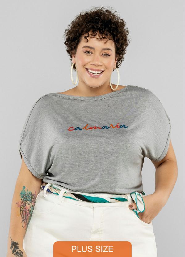 Maelle - Blusa Cinza