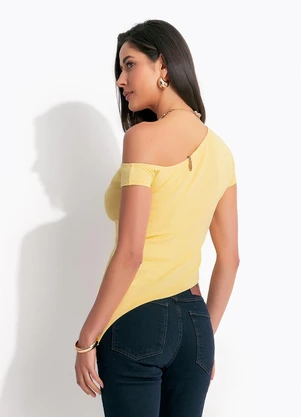 Colcci Jeans - Blusa Cj Amarelo - COLCCI JEANS