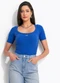 Colcci Jeans - Blusa Cj Preto - variação: Azul