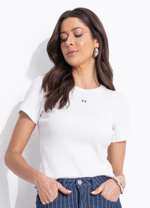 Colcci Jeans - Blusa Cj Off White - COLCCI JEANS